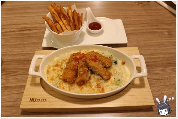 NU PASTA(台中雙十店)：[食記]►台中北區◄NU PASTA 義式美食台中雙十店/義大利麵/焗烤/吐司盒子/義式千層披薩套餐