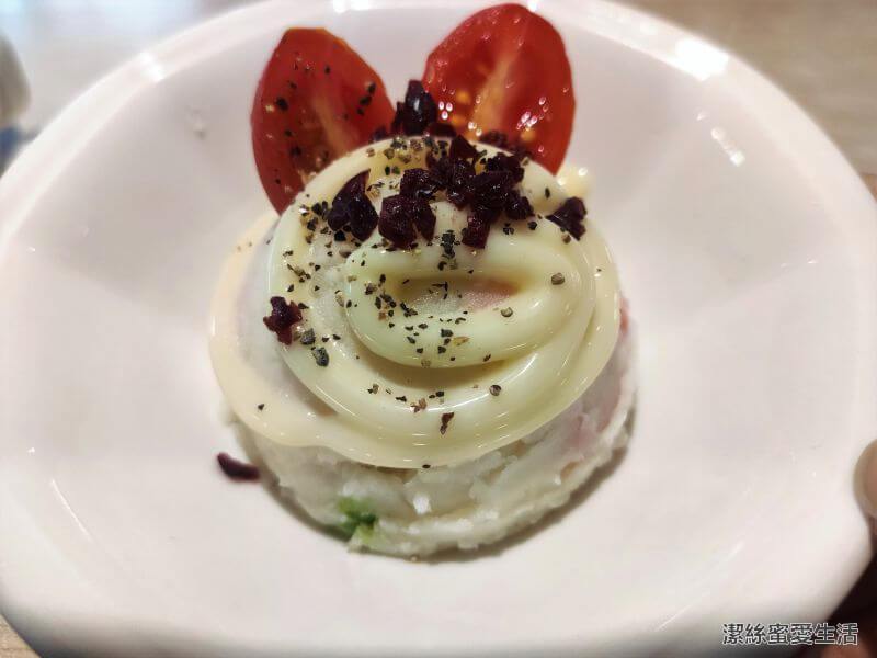 烈日LAZY比利時鬆餅 沙拉