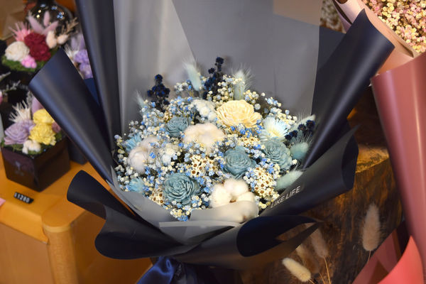 永生花花束推薦,台北永生花花束