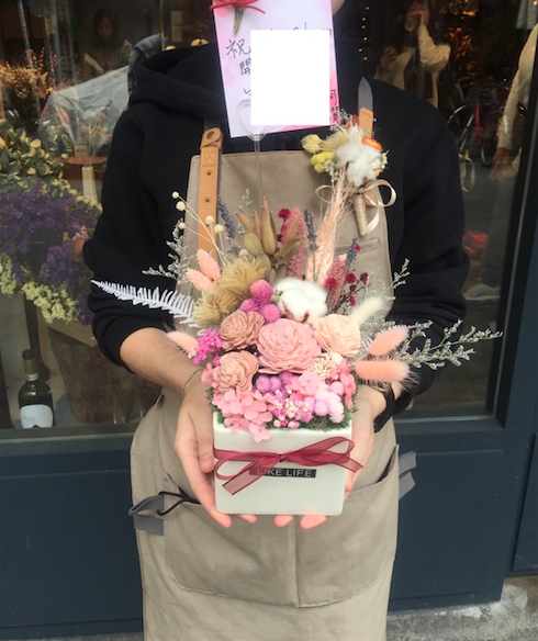 美甲店開幕送什麼,美甲店開幕送乾燥盆栽不會錯