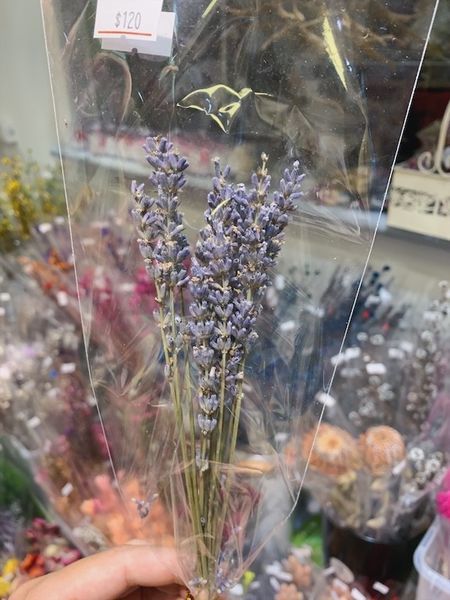 台北質感花店推薦,乾燥薰衣草.JPG