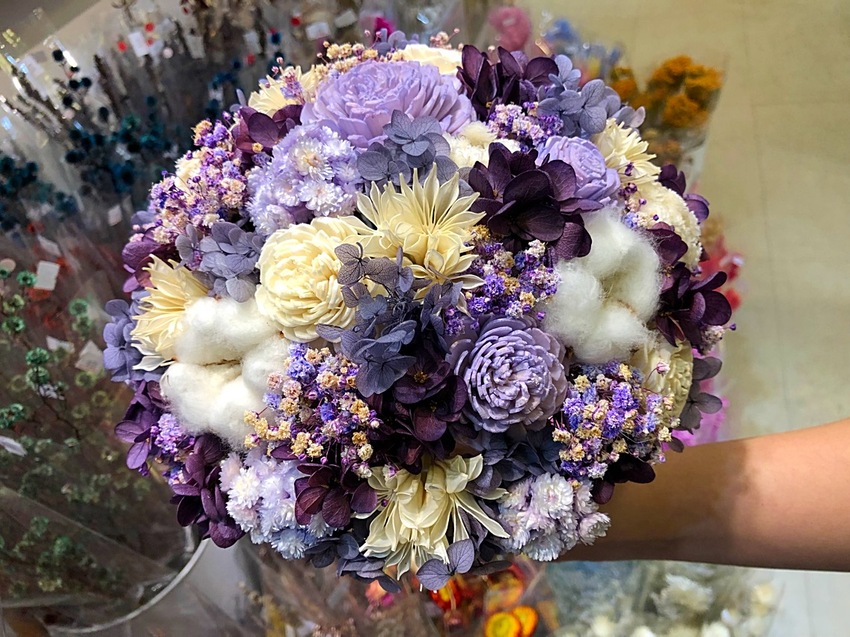 喜歡生活乾燥花,永生花,我不是他媽媽,木玫瑰,花圈,花禮佈置,Like Life,永生花束,婚禮,婚禮小物,永生花玻璃盅罩,日本進口,花材