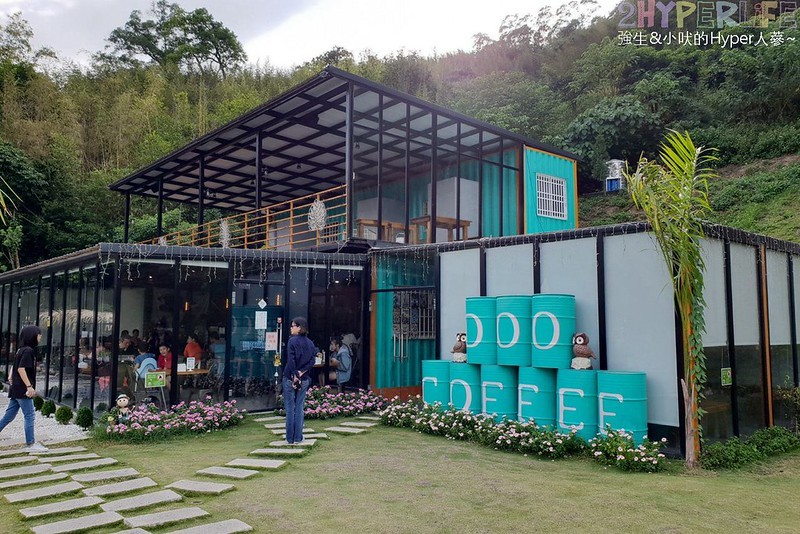 Doo Coffee│以法鬥為主題的苗栗公館景觀咖啡廳,法鬥拿鐵狗頭飄浮在咖啡上萌度破表! @強生與小吠的Hyper人蔘~