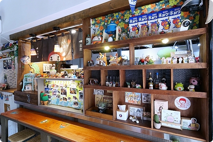 花蓮美食⎪浪花丸 かき氷•島食。文青吃冰打卡聖地，招牌八重山彩熊君X藍色富士山冰。療癒你的心！ @捲捲頭 Wonderful 品味。生活