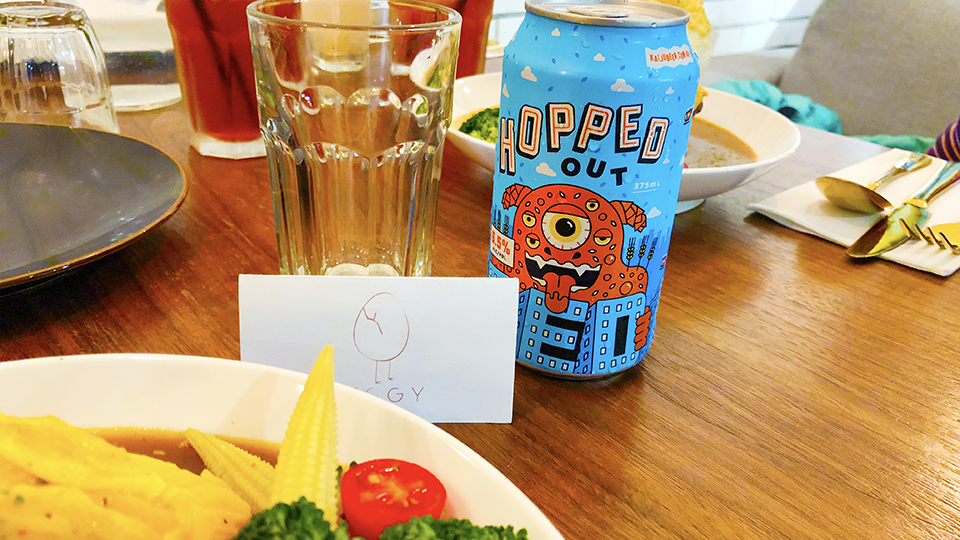 開薰哈波怪獸啤酒什麼是蛋澳式早午餐 eggy,什麼是蛋澳式早午餐,松山區美食,我不是他媽媽,國民健康署,熱量,蛋白質,吃蛋減肥,instadfood,晚餐,商業晚餐