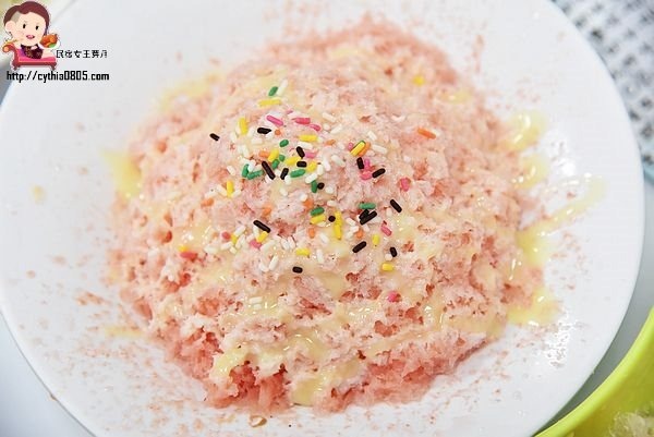 桃園龍潭美食-灰熊QQ-哈密瓜恐龍蛋太吸晴啦，夏日冰品開始大作戰 @民宿女王芽月-美食.旅遊.全台趴趴走