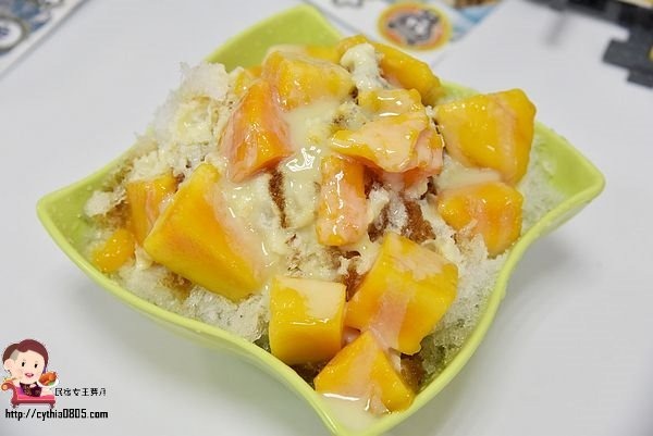 桃園龍潭美食-灰熊QQ-哈密瓜恐龍蛋太吸晴啦，夏日冰品開始大作戰 @民宿女王芽月-美食.旅遊.全台趴趴走