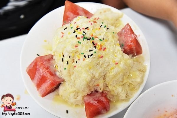 桃園龍潭美食-灰熊QQ-哈密瓜恐龍蛋太吸晴啦，夏日冰品開始大作戰 @民宿女王芽月-美食.旅遊.全台趴趴走