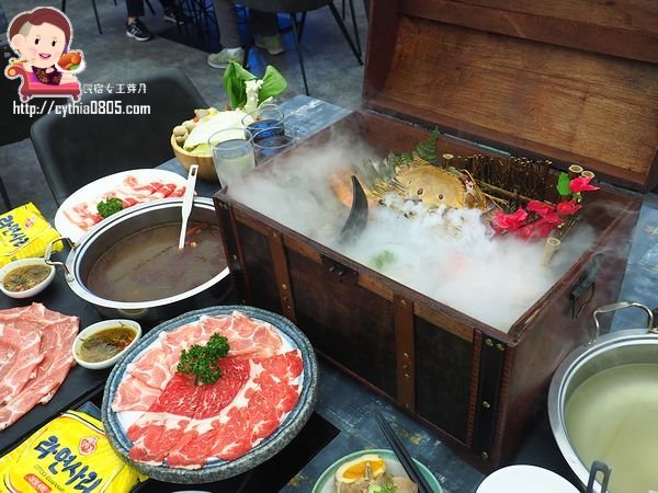 桃園美食-9Floor玖樓鍋物料理-閨蜜套餐物超所值,蒲島太郎的寶藏箱好仙氣 (邀約) @民宿女王芽月-美食.旅遊.全台趴趴走