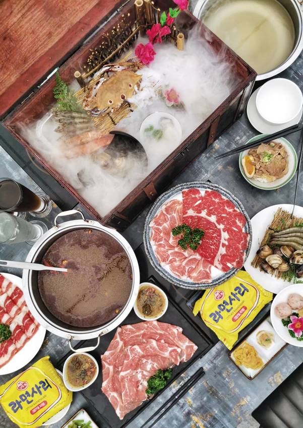 桃園美食-9Floor玖樓鍋物料理-閨蜜套餐物超所值,蒲島太郎的寶藏箱好仙氣 (邀約) @民宿女王芽月-美食.旅遊.全台趴趴走