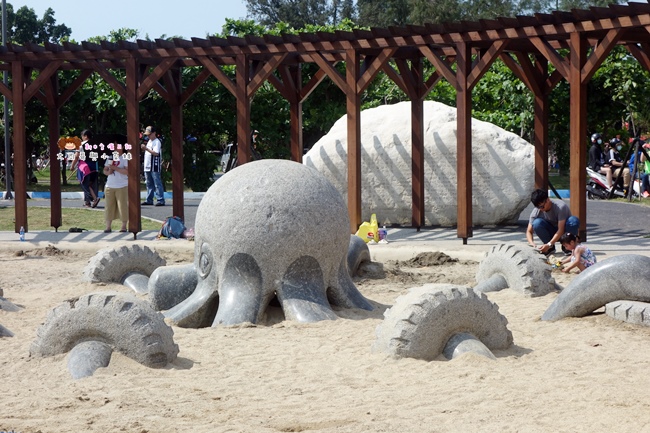 南寮旅遊服務中心 親子沙灘戲水區 (10).JPG