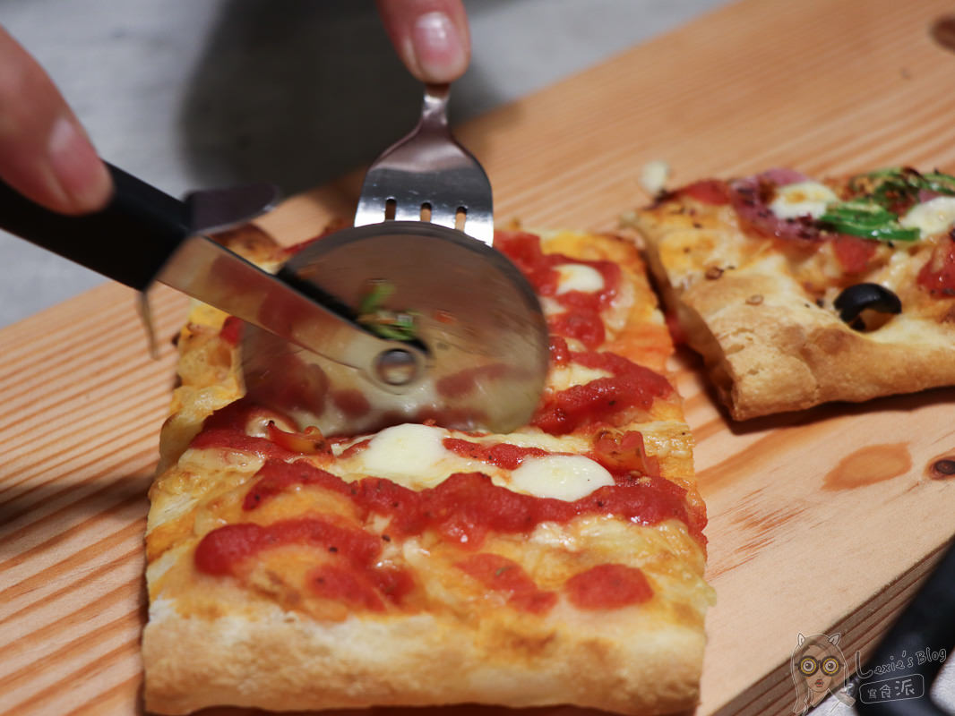披薩樹PIZZAHOOD 義大利獨特方形pizza餅皮，香酥薄脆 - Lexies Blog，寫食派