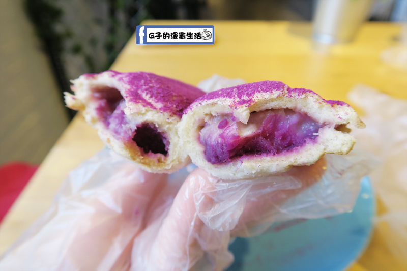 3PM熱壓吐司專賣 髒髒星期六 天然紫薯粉 內餡手作紫地瓜芋頭起士