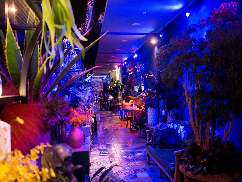 【台北信義ATT】Thaï.J Night夜場現場音樂酒吧，森林系花園環境網美超好拍，泰式料理餐酒