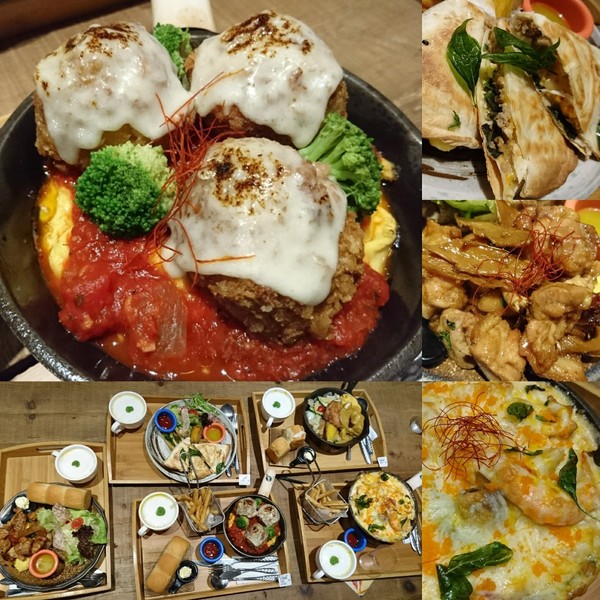 多一點咖啡館(文化館)：高雄早午餐~多一點咖啡館-文化館~豐盛鑄鐵鍋料理~推明太子海鮮總匯焗烤~優質享受~