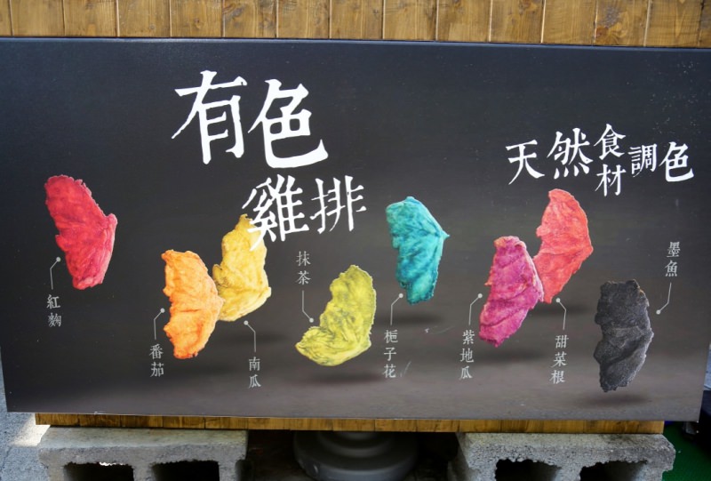 [台南]成大雞排推薦 育樂街銅板美食 彩色雞排IG打卡點 雞排本色成功店