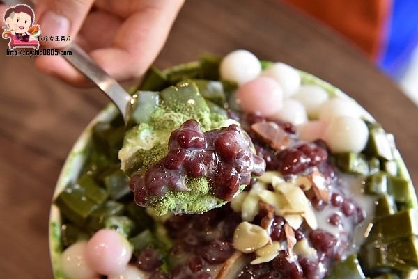 桃園中壢美食-托比帕克 甜品專賣店-平價雪冰再一家,抹茶雪冰料好多 @民宿女王芽月-美食.旅遊.全台趴趴走