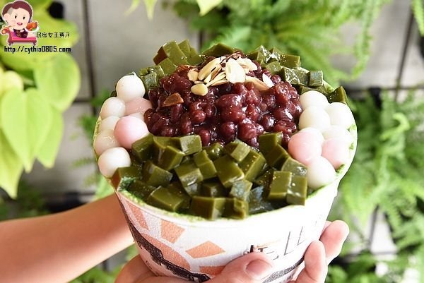 桃園中壢美食-托比帕克 甜品專賣店-平價雪冰再一家,抹茶雪冰料好多 @民宿女王芽月-美食.旅遊.全台趴趴走