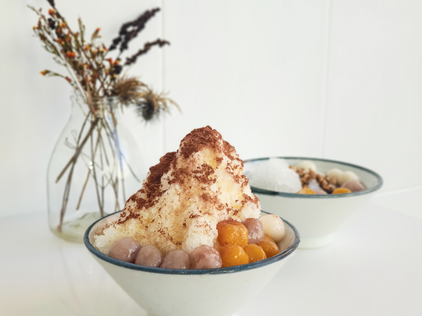 台北美食||貨室甜品-赤峰街中的小白屋,清新十足的創意冰品||大同區、赤峰街美食