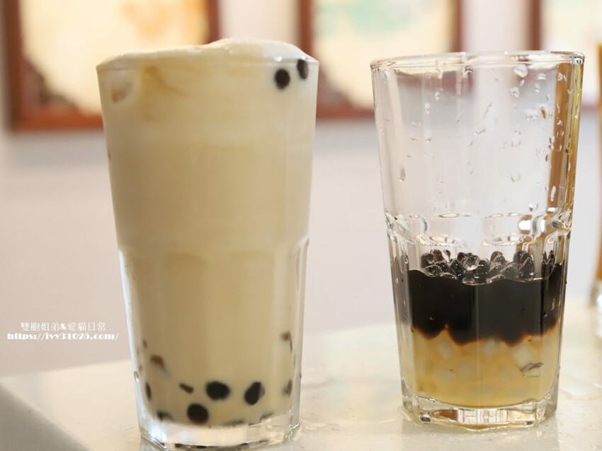 台南市新市區上宇林前進美國 – 上宇林楠梓分店 太極鮮奶茶一次吃到珍珠和粉角