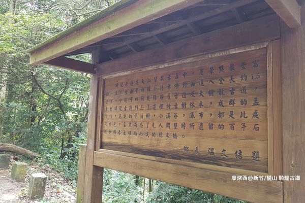 【新竹/橫山】騎龍古道