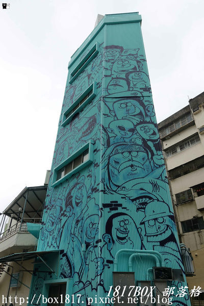 【高雄。苓雅】衛武營彩繪社區。衛武迷迷村。整個社區就是巨人的美術館