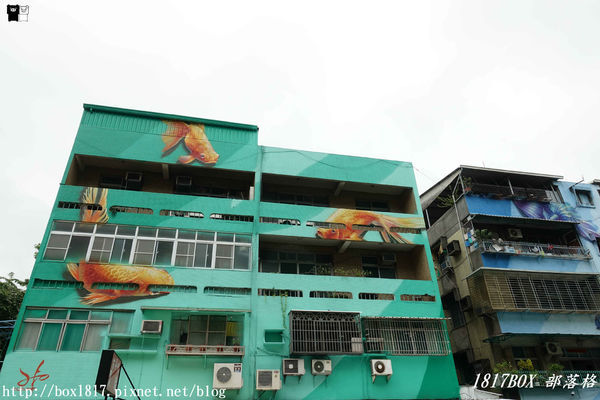 【高雄。苓雅】衛武營彩繪社區。衛武迷迷村。整個社區就是巨人的美術館