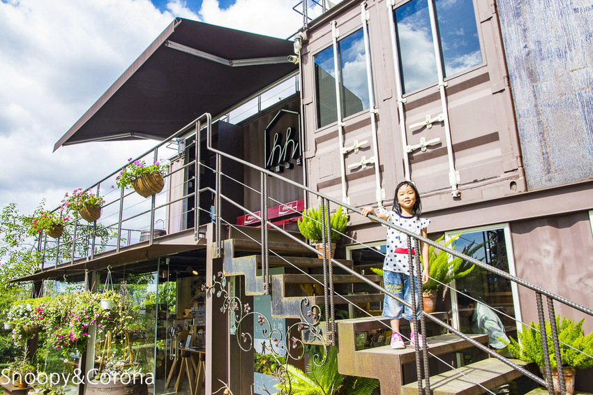 【嘉義景點】IG打卡景點／幸福山丘Happy Hill～景觀貨櫃屋咖啡館，嘉義賞油桐花熱門景點