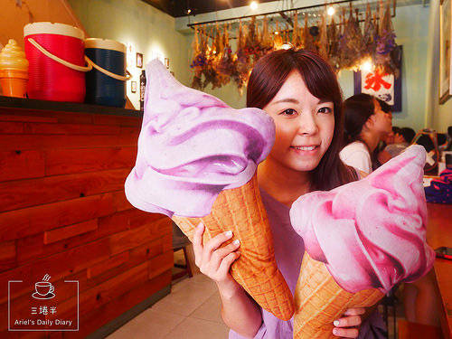 【屏東美食】巷仔內的三埢半 ✦ 每日變換口味霜淇淋 ✦ 輕食熱壓吐司 ✦ 夏天的下午茶清爽滋味