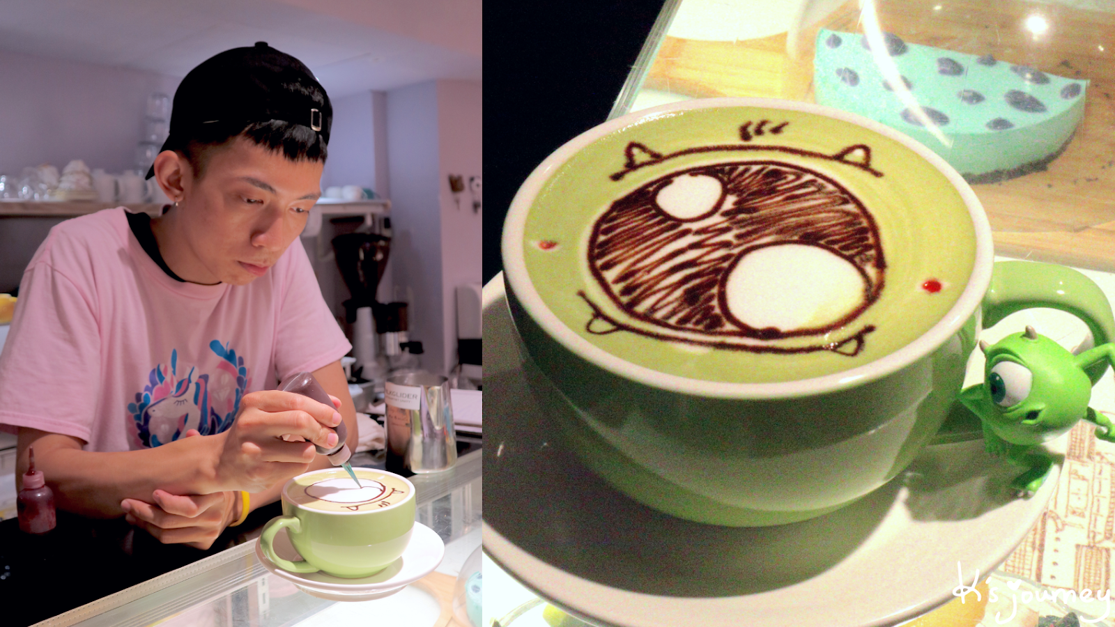 圖角獸咖啡｜東區夢幻系咖啡廳！一秒變白雪公主！