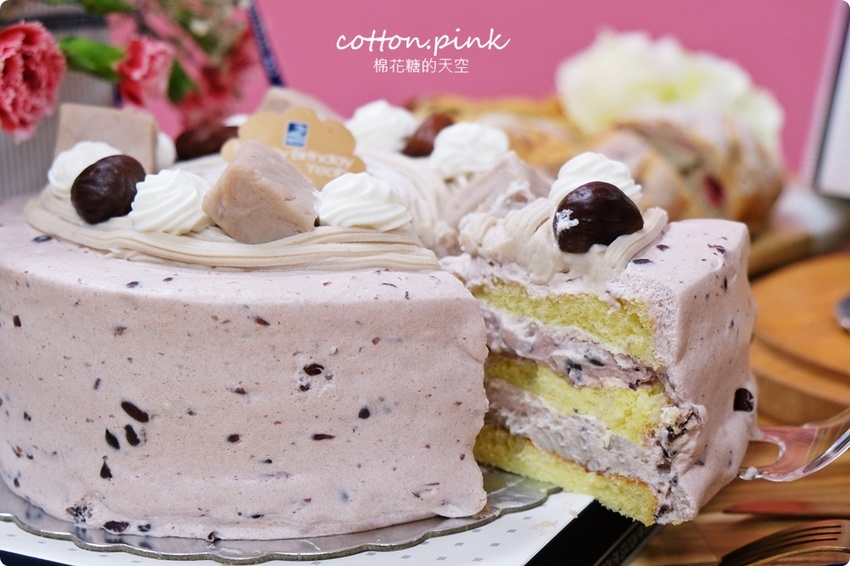 2020台中母親節蛋糕推這家！濃濃芋頭蛋糕加紅豆～無敵好吃媽媽最愛！馥漫麵包限時預定中