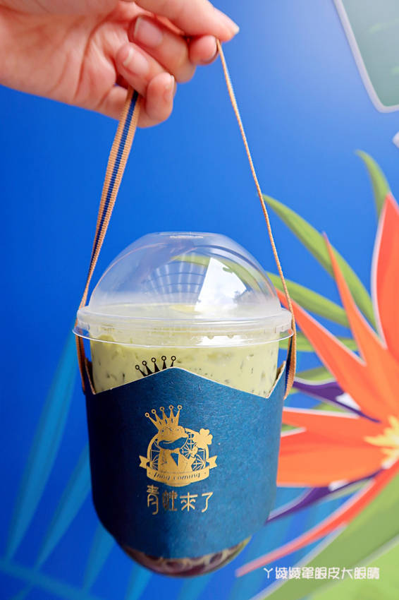 台中飲料｜青蛙來了！一中街人氣飲料店，愛廣場I PLAZA全新開幕手搖飲料