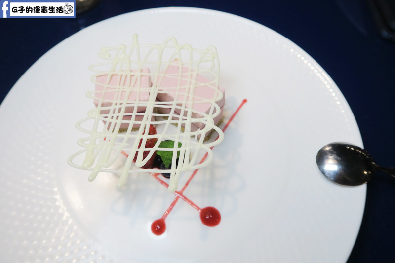 夏慕尼鐵板燒1314情人套餐 甜點 莓果甜心慕斯