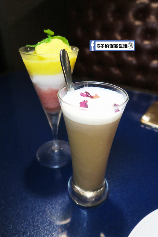 夏慕尼鐵板燒1314情人套餐 飲料 錫蘭玫瑰奶茶