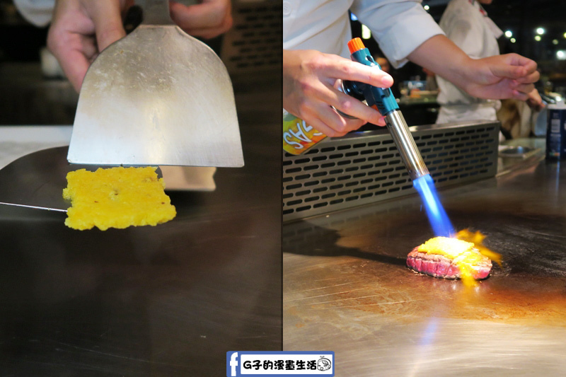 夏慕尼鐵板燒南昌店 近距離料理秀
