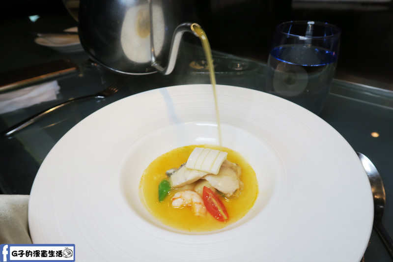 夏慕尼鐵板燒1314情人套餐 經典海鮮清湯