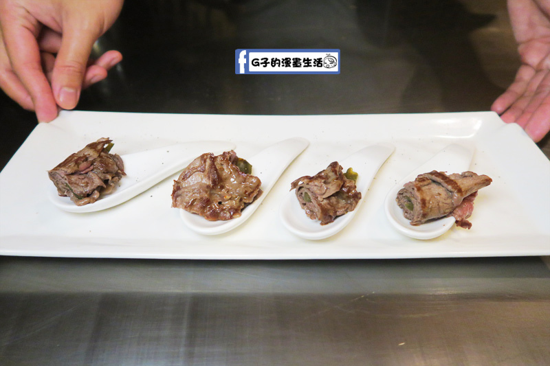 夏慕尼鐵板燒1314情人套餐 和牛牛肉捲