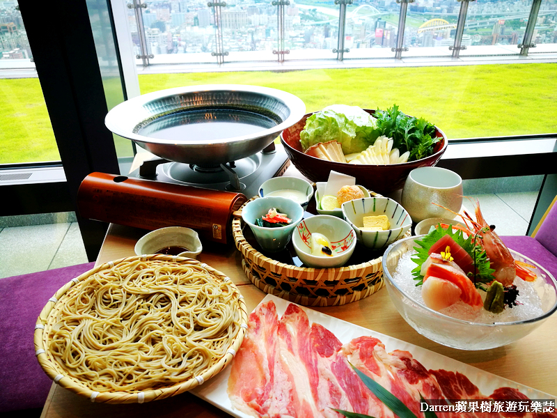 『台北』菜なnana蕎麥宴席(微風信義美食)/坐擁101百萬高空夜景餐廳/日本蕎麥品牌來台展店 - Darren蘋果樹旅遊玩樂誌