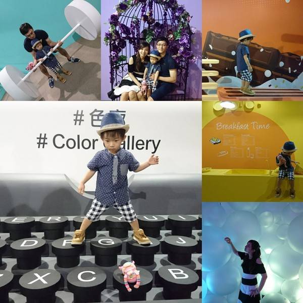 色廊展color gallery：高雄~色廊展 color gallery~大膽玩色彩~15種主題場景~好拍到不要不要的~