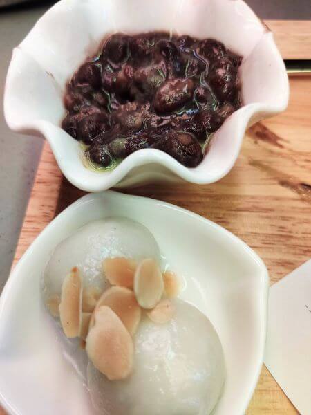 彩虹雪 紅豆及湯圓