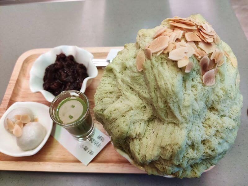 彩虹雪 宇治金時抹茶雪花冰