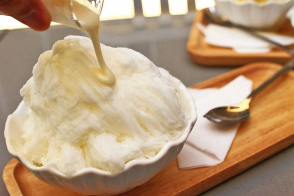 【台南美食】彩虹雪雪花冰甜品屋-全台首創!36種口味天然水果雪花冰