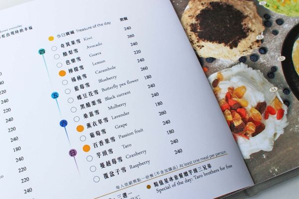 【台南美食】彩虹雪雪花冰甜品屋-全台首創!36種口味天然水果雪花冰