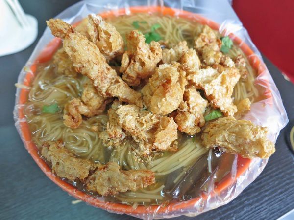 【蘆洲美食】原永康公園素食麵線-CP值爆表,內行人才知道的美食