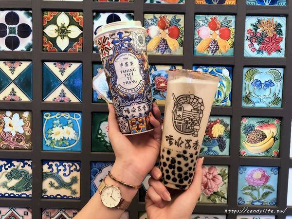 清水茶香：台中美食│清水茶香〃清水20幾年老店重新裝潢，超復古花磁磚美到一個不行～