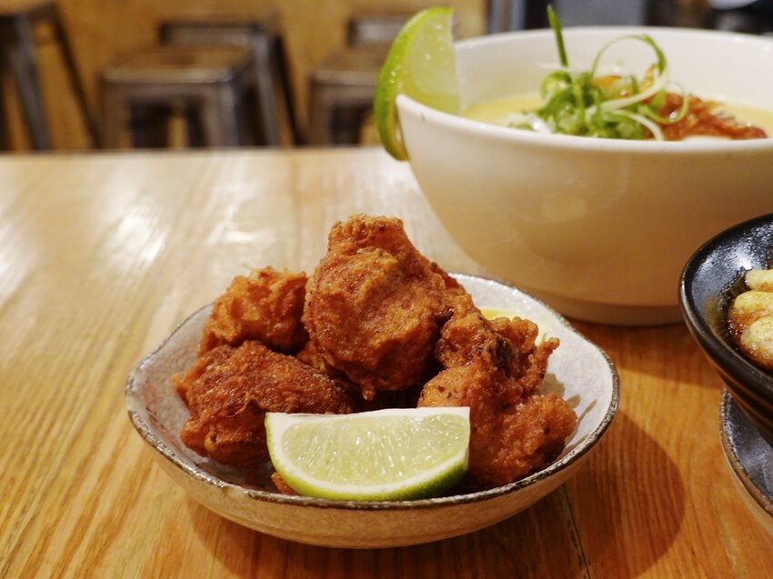 台北中山—鳥人拉麵|紐約風濃郁雞白湯拉麵 百元多汁炸雞必點(2022/3/17更新)|中山站、林森北路