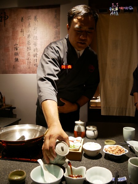 台北美食,單點火鍋,和牛火鍋,蘭亭和牛極緻鍋,高價位,服務好,氣氛好