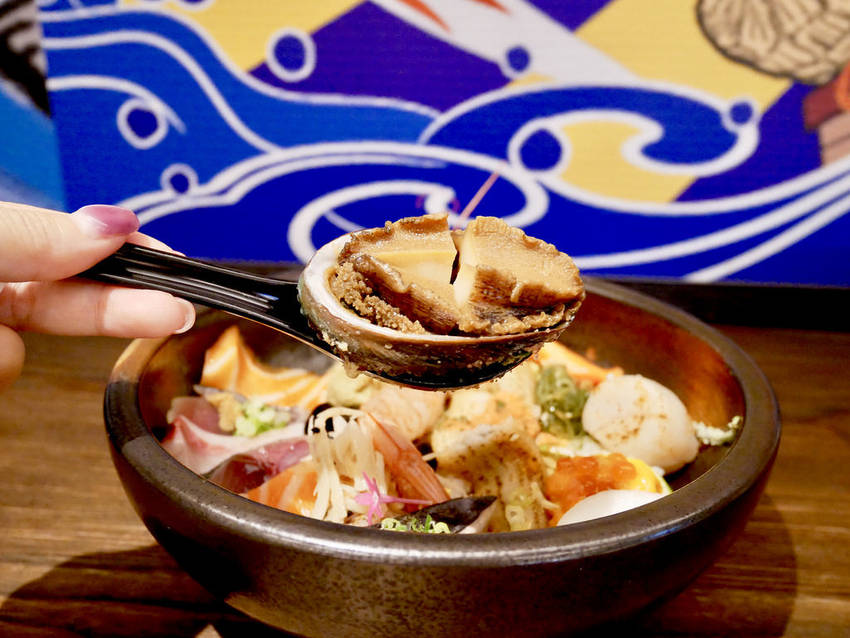 [台北大安] 築の藏 東京築地市場丼飯店優質 / 平價日式料理 / 入口綻放海洋之美，甜嫩滑口的享受