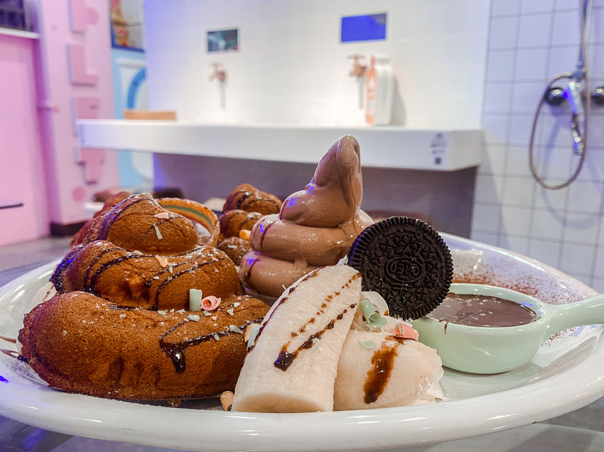 士林美食餐廳。|CNN評選全球最奇特餐廳。便所主題餐廳