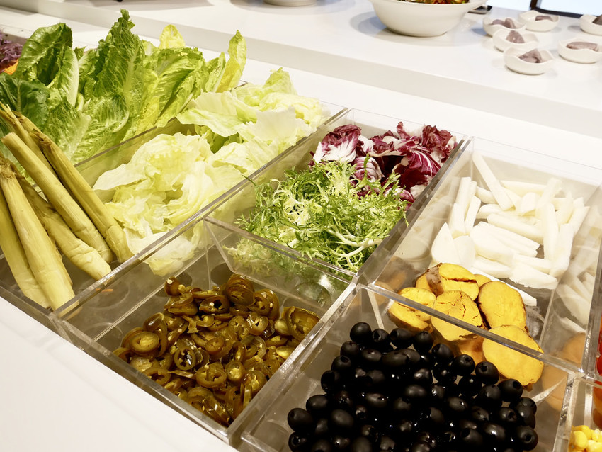 [台北中山] 炎炎夏日吃沙拉生菜蔬食最清爽 / 52輕食buffet Salad Bar沙拉吧生菜吃到飽飽到晚上不用吃